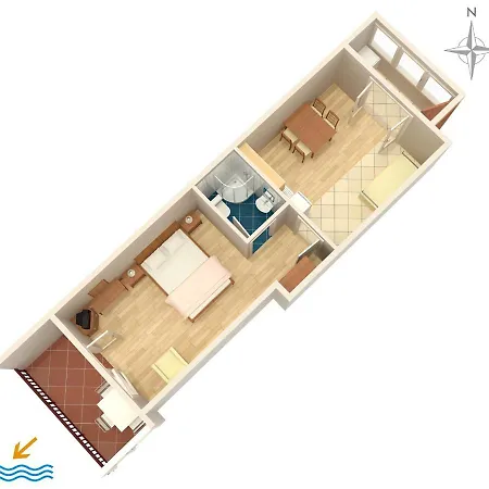 By The Sea - 6023 شقة *